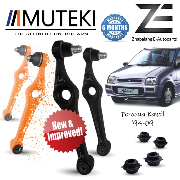 MUTEKI Front Lower Arm Perodua Kancil w/ Bushing MUTEKI Front Lower Arm Perodua Kancil w/ Bushing
